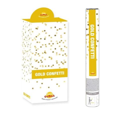 Confetti Kanon Goud 40cm, Hobby en Vrije tijd, Feestartikelen, Nieuw, Verzenden
