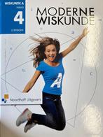 Moderne wiskunde 11e ed 4h wiskunde a 9789001850579, Zo goed als nieuw