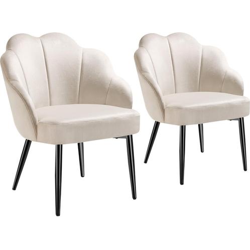 Cocktail stoel Hellen, gestoffeerd met fluwelen bekleding -, Huis en Inrichting, Stoelen, Verzenden