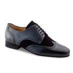 Chique Zwarte Dansschoenen Heren - Leer/Suede - Tango, Latin, Verzenden, Nieuw