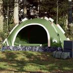 vidaXL Tent 2-persoons snelontgrendeling groen, Caravans en Kamperen, Tenten, Verzenden, Nieuw, Tot en met 2