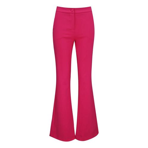 Verysimple • flared pantalon in fuchsia • XS (IT40), Kleding | Dames, Broeken en Pantalons, Roze, Nieuw, Maat 34 (XS) of kleiner