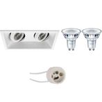 Voordeelset: LED Spot Set - Pragmi Zano Pro - GU10 Fitting -, Metaal of Aluminium, Nieuw, Ophalen of Verzenden, Led