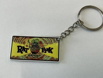 Ratfink Auto Kentekenplaat Sleutelhanger beschikbaar voor biedingen