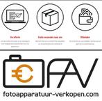 Foto apparatuur verkopen? Inkoop Canon, Nikon, Sony, etc, Zo goed als nieuw