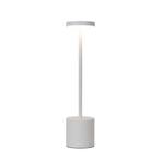 Buiten tafellamp wit incl. LED met touch dimmer oplaadbaar -, Nieuw, Design, Minder dan 50 cm