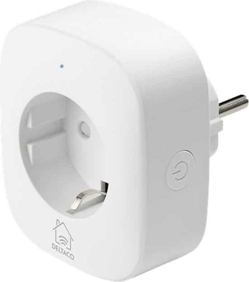 Deltaco - WiFi Stopcontact met Energiebewaking en Timer -, Doe-het-zelf en Verbouw, Elektra en Kabels, Zo goed als nieuw, Ophalen of Verzenden