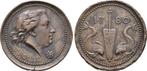Bronze Praemienmedaille 1780(verliehen 1784) Schweden: Gu..., Postzegels en Munten, Penningen en Medailles, Verzenden
