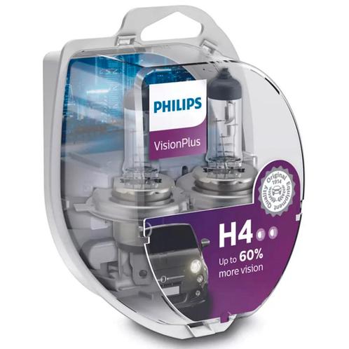 Philips H4 VisionPlus 12342VPS2 Autolampen, Auto-onderdelen, Verlichting, Nieuw, Verzenden