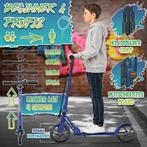 Kinderstep - 2 wielen - Kinder step - Verstelbaar - Donkerbl, Verzenden, Zo goed als nieuw