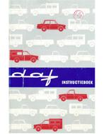 1963 DAF INSTRUCTIEBOEKJE NEDERLANDS, Auto diversen