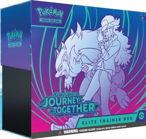 Pokemon TCG - Journey Together Elite Trainer Box, Hobby en Vrije tijd, Verzamelkaartspellen | Pokémon, Zo goed als nieuw, Verzenden