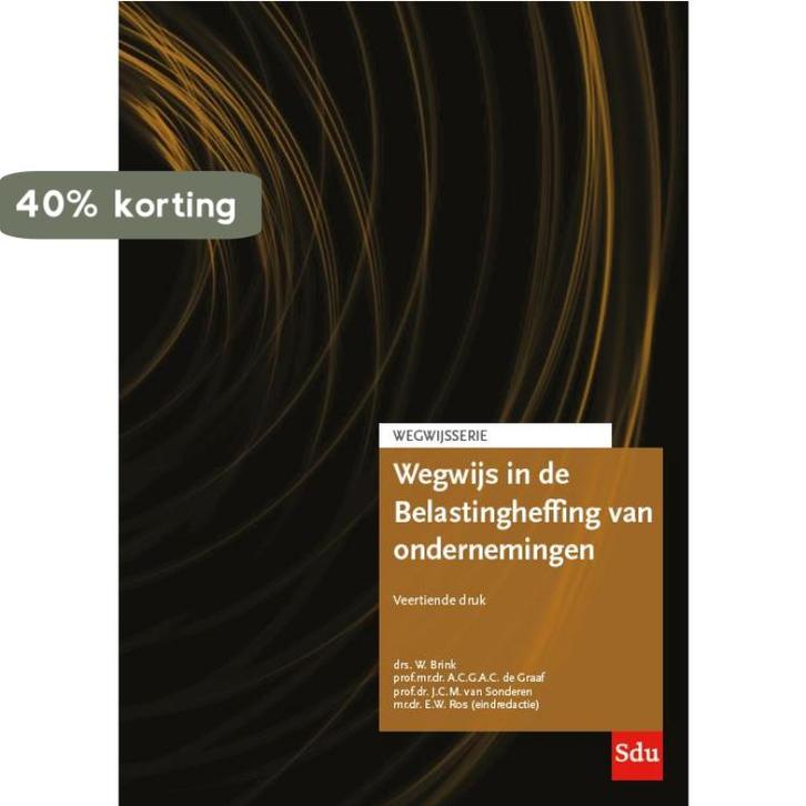 Wegwijs in de belastingheffing voor ondernemingen /, Boeken, Wetenschap, Zo goed als nieuw, Verzenden