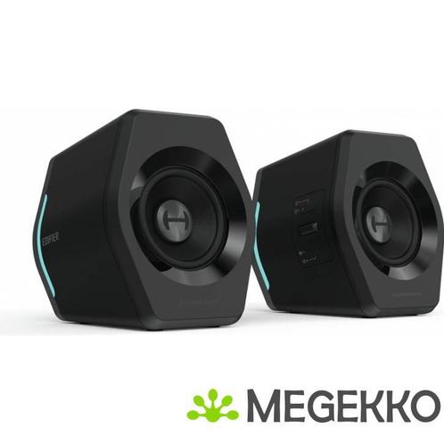 Edifier G2000 Gaming Speakerset RGB Zwart, Computers en Software, Pc speakers, Nieuw, Verzenden