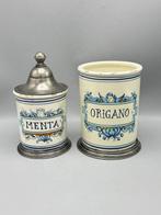 Apothekerspot - Apothekerspot - Aardewerk - munt en oregano