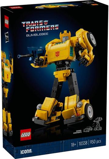 LEGO Icons Transformers Bumblebee - 10338 beschikbaar voor biedingen