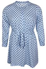 Jurk Zhenzi KULI blouse look stip Maat:, Verzenden, Nieuw, Overige kleuren