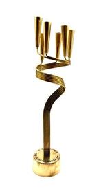 Judaica - Holocaust, Yad Vashem gedenkkandelaar –