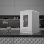 Mobiele Mini-Koelkast 2 in 1 - 15 Liter - Wit, Verzenden, Nieuw