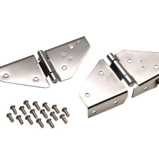 Kentrol 76-95 Jeep CJ/Wrangler YJ Windshield Hinge Pair -, Auto diversen, Tuning en Styling, Ophalen of Verzenden