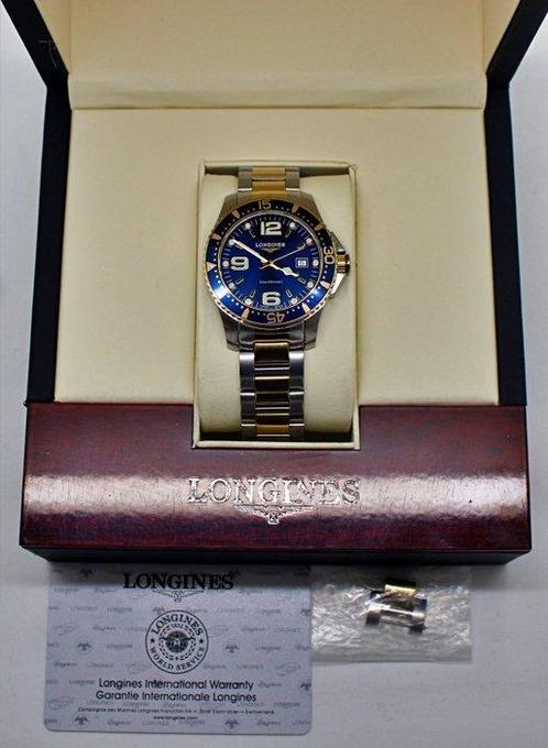 Longines - Hydro Conquest 30B Blue Two Tone Dial with, Sieraden, Tassen en Uiterlijk, Horloges | Antiek