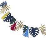 Gekleurde Tassel Slinger Met Bladeren 2m, Verzenden, Nieuw