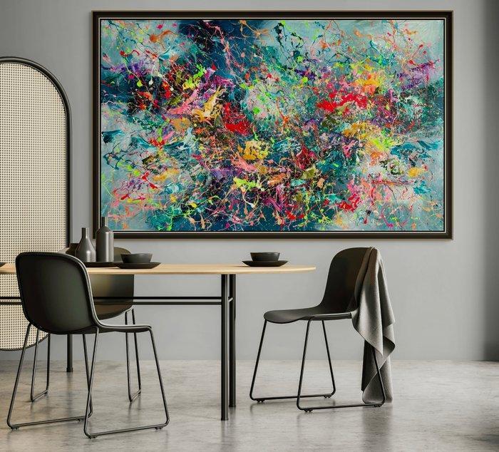 Ivanka Matiss - Lake N.30 XXL, Antiek en Kunst, Kunst | Schilderijen | Modern