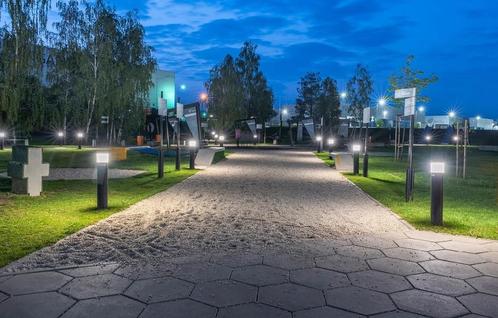 ROSA KARIN 20W 875mm ronde bolder paal LED verlichting park, Zakelijke goederen, Overige Zakelijke goederen, Verzenden