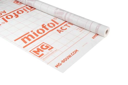 Miofol Active klimaatfolie 1.50x30mÂ¹ (=45 mÂ²), Doe-het-zelf en Verbouw, Isolatie en Afdichting, Dakisolatie, Nieuw, 15 m² of meer