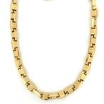 Handmade - Halsketting - 42.3 g - 18 karaat Geel goud, Sieraden, Tassen en Uiterlijk, Kettingen, Nieuw