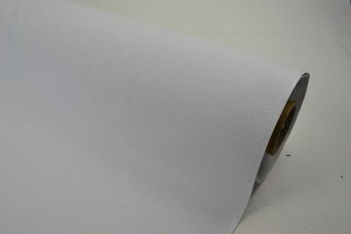 Kunstleer / Skai Heavy Leather Wit, Hobby en Vrije tijd, Stoffen en Lappen, Verzenden