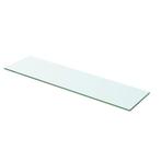 vidaXL Wandschap transparant 60x12 cm glas, Huis en Inrichting, Woonaccessoires | Wandplanken en Boekenplanken, Verzenden, Nieuw