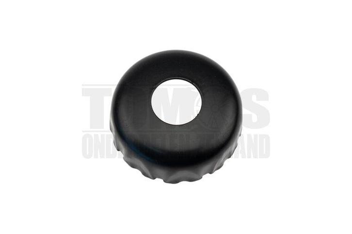 Tomos Uitlaat demper deksel Homoet P4 zwart A3 / A35 / A52, Fietsen en Brommers, Brommeronderdelen | Algemeen, Nieuw, Ophalen of Verzenden