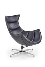 LUXOR fauteuil zwart | Retourdeal | 40% Korting, Huis en Inrichting, Fauteuils, Nieuw, 75 tot 100 cm, Ophalen of Verzenden, 75 tot 100 cm