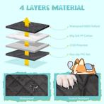 Hondendeken auto achterbank - hondenmat - 137x121 cm - Zwart, Verzenden, Zo goed als nieuw