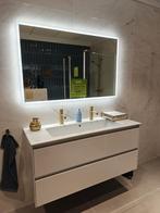 Badmeubel design greeploos 120cm wit complete set - 0011, Huis en Inrichting, Ophalen, Nieuw, 100 tot 150 cm, Wastafelkast
