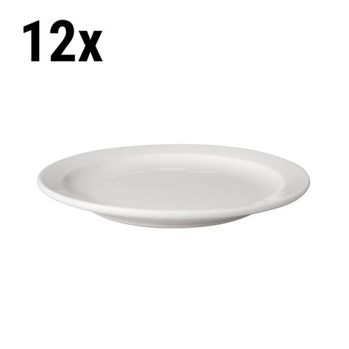GGM Gastro | (12 stuks) BUDGETLINE - Bord - plat Mammoet - Ø, Huis en Inrichting, Keuken | Servies, Effen, Nieuw, Bord(en), Verzenden