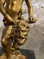 Claudius Marioton (1844-1919) - sculptuur, David - 35 cm -