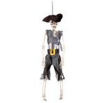 Halloween Skelet Piraat 40cm