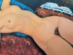 Modigliani Amedeo (1884 - 1920) - Nu couché, Antiek en Kunst