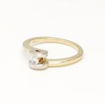Ring - 14 karaat Geel goud Diamant (Natuurlijk), Sieraden, Tassen en Uiterlijk, Ringen, Nieuw