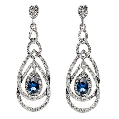 Fako Bijoux® - Oorbellen - Retro Druppel Strass Bling -, Sieraden, Tassen en Uiterlijk, Oorbellen, Verzenden