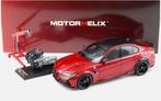 Motorhelix 1:18 - Modelauto - Alfa Romeo Giulia GTA - Rood, Nieuw