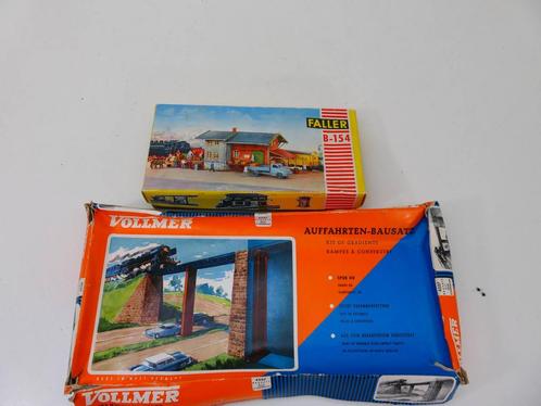 Schaal H0 Set Faller B-154 - Vollmer 4507 #3136 (H0 (1:87)), Hobby en Vrije tijd, Modeltreinen | H0, Brug, Tunnel of Gebouw, Gebruikt