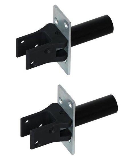 Deurveerscharnier HAWGOOD 4500-E kunststof zwart 25-30 mm, Doe-het-zelf en Verbouw, Hang- en Sluitwerk, Nieuw, Ophalen of Verzenden