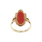 Gouden vintage ring met camee 14 kt, Ophalen of Verzenden, Nieuw