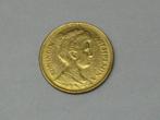 Nederland 5 Gulden 1912 goud Wilhelmina tolle Erhaltung goud, Verzenden
