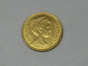 Nederland 5 Gulden 1912 goud Wilhelmina tolle Erhaltung goud beschikbaar voor biedingen