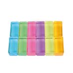 Bauspiel 12 XL Pastel Lucent Cubes Doorzichtige blokken, Kinderen en Baby's, Speelgoed | Overig, Nieuw