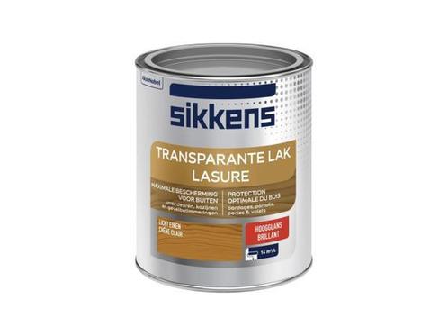 Veiling - Sikkens - Buitenlak - Hoogglans - Licht Eiken - 75, Doe-het-zelf en Verbouw, Verf, Beits en Lak